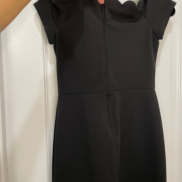 Off The Shoulder Womens Short Sleeve Sheath Dress - Picture 3 of 5